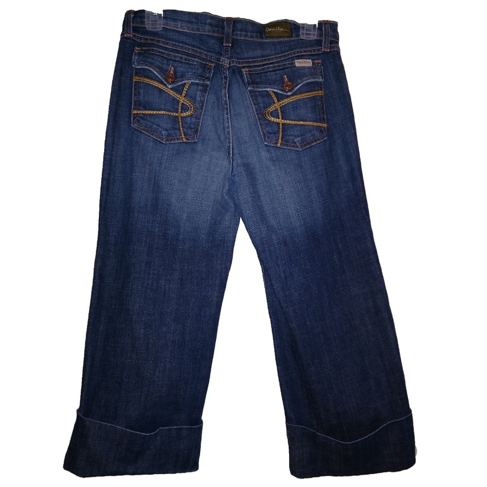 David Kahn Stretch Cuffed Capris (Like New!)